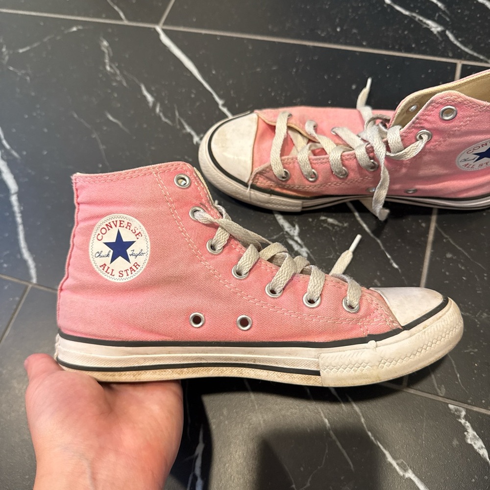 Converse Kids Pink All Star High-Tops